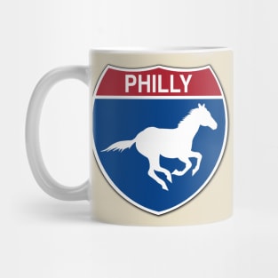 horse on 95 Mug